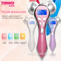 Keluli tahan karat Vibrate Face Massager